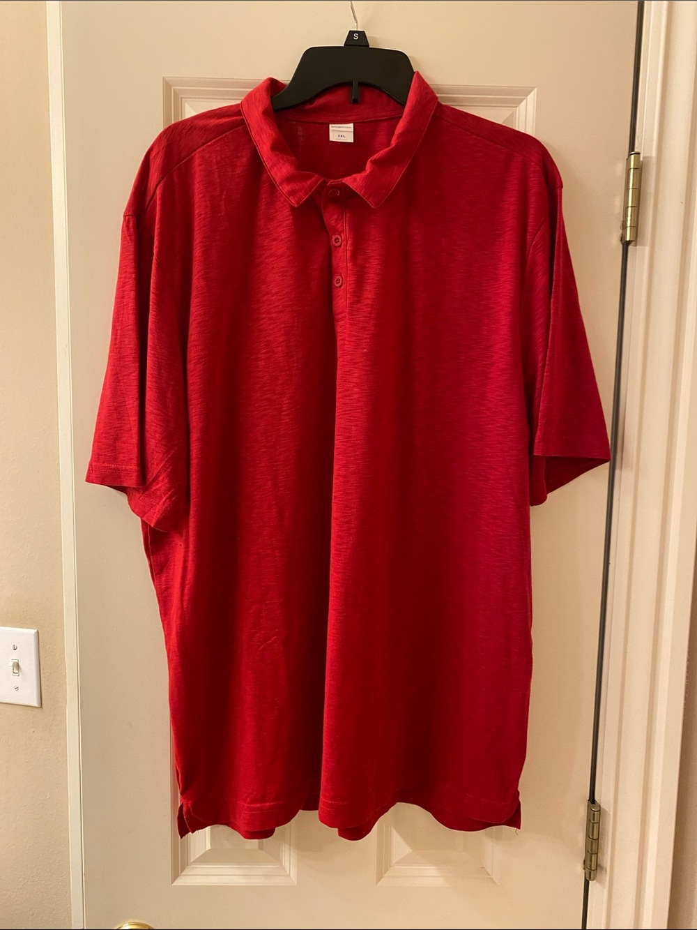 Sport-Tek Red Men's Polo Shirt